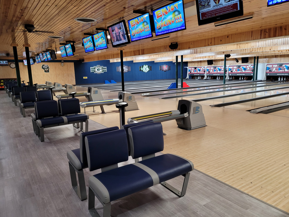 bowling lanes